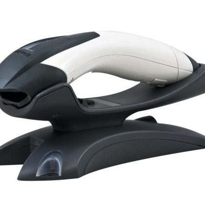 Honeywell Voyager 1202g USB Kit: ivory BT 10m 1D scanner,charge & communication base,USB Type A 3m straight cable