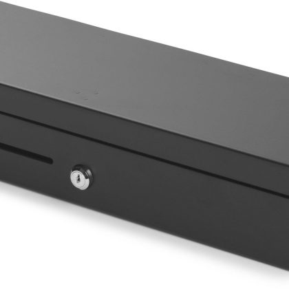 Capture High quality cash drawers - 460mm Black (Flip Top)