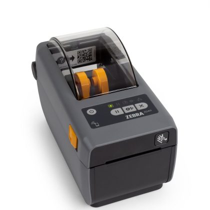 Zebra Direct Thermal, 203 dpi, USB, USB Host, Ethernet, BTLE5, EU and UK Cords, Swiss Font