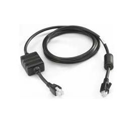 Zebra DC cable, Black