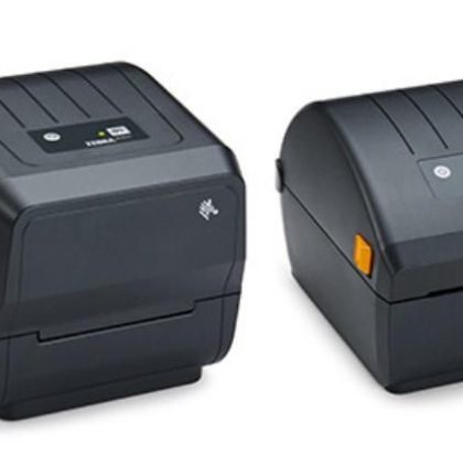 Zebra Thermal Transfer Printer (74M) ZD220; Standard EZPL, 203 dpi, EU and UK Power Cords, USB